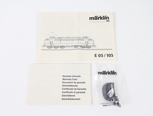 Märklin H0 39573 Elektrolok E-Lok rot-beige BR E03 004 DB / Digital Sound NEM - Bild 8 von 9