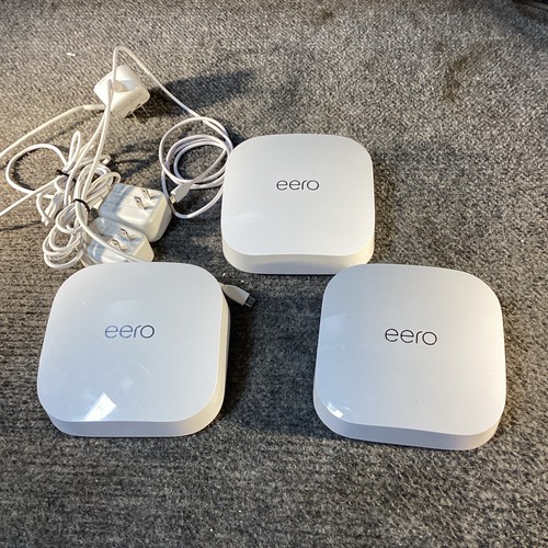eero Pro 6E S010311 AX5400 Tri-Band Mesh Wi-Fi 6E System (3-pack)