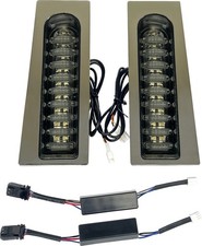 Custom Dynamics Chrome ProBeam Smoke Lens LED Auxiliary Fillerz (PB-FILL-23-SC)