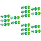  3 PCS Ballons Konfetti Latex Luftballons Konfetti-Ballons Latexballons