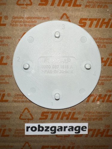ORIGINAL STIHL MODELL NAMENSSCHILD BADGE 4241-967-1523 SH86 C, SH86C —B64 - Bild 2 von 3