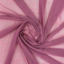 4-Way Stretch Power Mesh Fabric by The Yard - 60" Wide Nylon Spandex Sheer Ne...