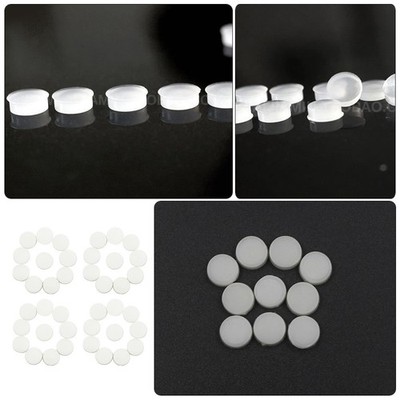  40 Stück Silicon Key Caps Flötenkissen Saver Open Hole Flötenstecker