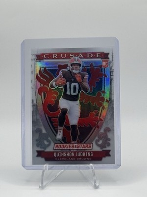 2025 Panini Rookies & Stars - Crusade Quinshon Judkins #20 White Prizm /149 (RC)
