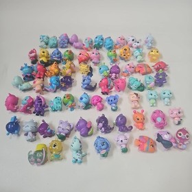 Lot of 69 Hatchimals CollEGGtibles Mini Figures Mixed Styles Colors