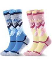 Kids Merino Wool Ski Socks Boys Girls Thick Winter Warm Thermal Hiking Snow 12yr