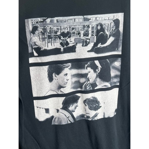 Mondo Tees Breakfast Club Limited Edition Print 1980s Y2K Casual Sz Large - Picture 3 of 8