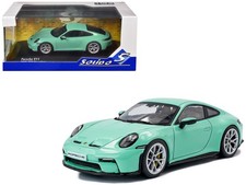 2023 Porsche 911 (992) GT3 Touring Mint Green 1/43 Diecast Model Car by Solido