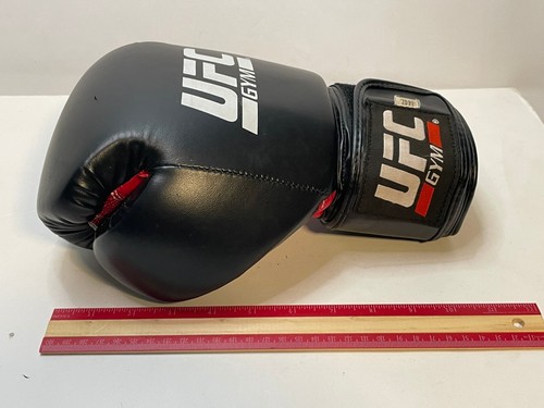 UFC Gym Boxhandschuh Erwachsene 14 oz Large Rechtshand schwarz - Bild 15 von 16