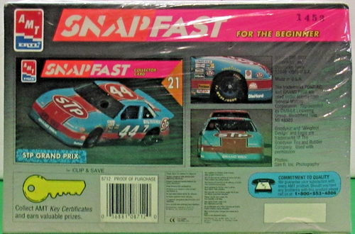 AMT Ertl Snapfast STP Grand Prix 1:32 Modell Neu Sealed 1992 Made In USA Vintage - Bild 5 von 5