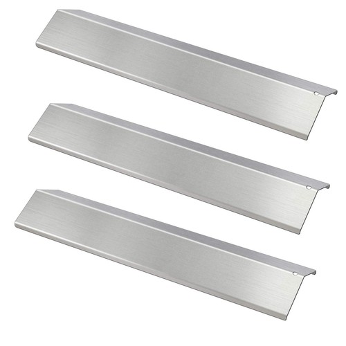 Folocy Stainless Steel Grill Heat Plates Shield Heat Tent BBQ Gas Grill Repla...