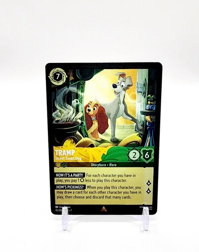 Tramp Rare Disney Lorcana TCG Archazia's Island 10/204