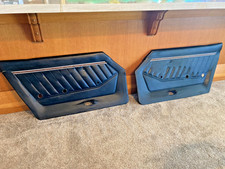Datsun 260z, 2 plus 2 Black Interior door panels.  Nice with NO speaker holes