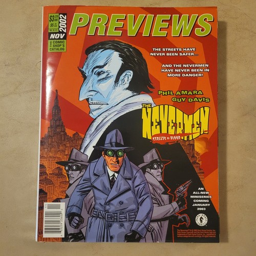 Previews Magazine, November 2002, First App. Invincible, + August 1st Hush! - Picture 2 of 8
