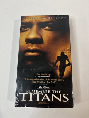 Remember the Titans (VHS) Denzel Washington Factory Sealed 2001 New