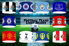 Kids Football Light Shade Lampshade team goal soccer fifa bedroom - 3 Sizes