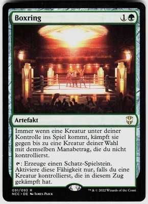 MTG - Boxing Ring/Boxring - NCC - Deutsch - NM