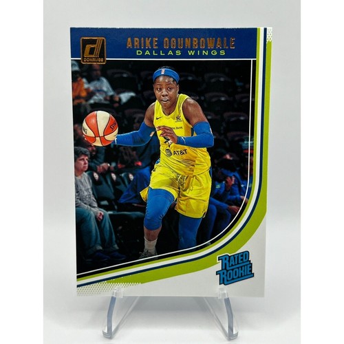 2019 Panini Donruss WNBA Arike Ogunbowale RC Dallas Wings Rated Rookie #93 - Picture 1 of 4