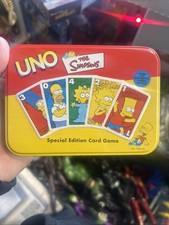 Simpsons Special Edition Uno Card Game In Tin Brand New