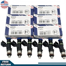6x Bosch 0280158055 Fuel Injectors For 06-10 Mustang Explorer Mazda 4.0l V6