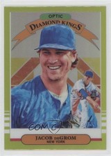 2019 Panini Donruss Optic Diamond Kings Lime Green Prizm Jacob deGrom #19 10ru