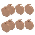  8 PCS Apple Wood Sign Ornaments Back to School Party Decorations