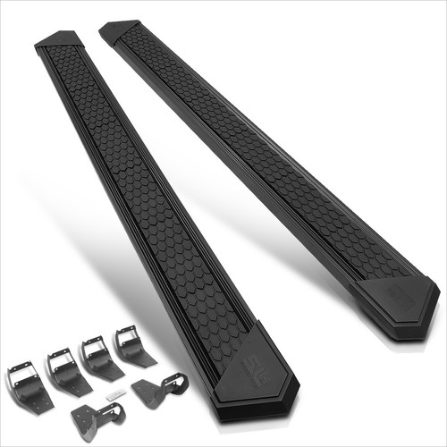 J2 For 15-20 Ford F150-F350 EXT Cab 8" Nerf Bar Running Board w/Honeycomb Pad - Picture 2 of 6