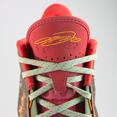 Nike Lebron XXI Ember Glow Elemental Gold Pink White Green FN0708-800 Sneaker - Bild 8 von 10
