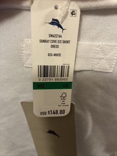 Tommy Bahama Terry Sunray Cove Short Dress Size Large - Picture 7 of 7