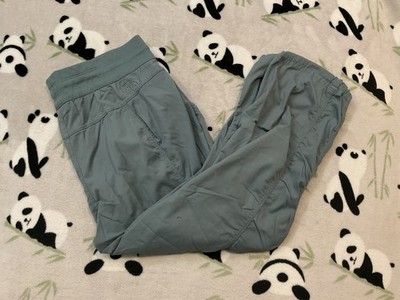 The North Face Women's Capri Pants Size Large Stone Blue Aphrodite 2.0 Pockets