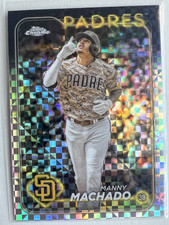 2024 Topps Chrome - Manny Machado #12 X-Fractor, San Diego Padres