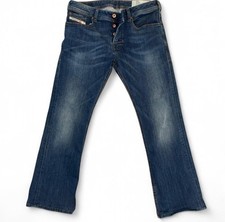 Authentic Diesel Zatiny bootcut jeans in a classic dark wash
