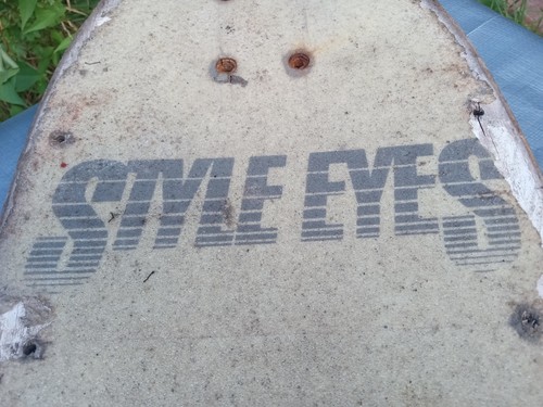 VARY RARE VINTAGE OLD BODYGLOVE QUICK SILVER SKATEBOARD DECK 1980s? - Picture 4 of 18