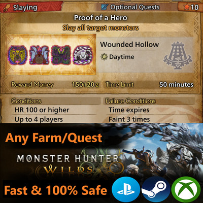 Monster Hunter Wilds Gogmazios Omega Zenny Timeworn Charms AT Arkveld PS PC XBOX