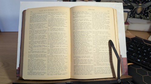 Poetical Works of Henry Wadsworth Longfellow, Circa 1919, Soft Leather Covers GC - Picture 12 of 18