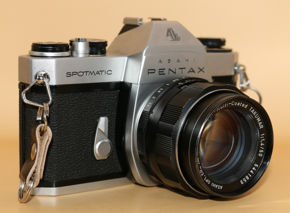 Shutter Spotmatic Sp Ii Asahi Pentax Spotmatic 35mm Film Camera W