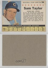 1961 Post Sammy Taylor (Perforated) #198