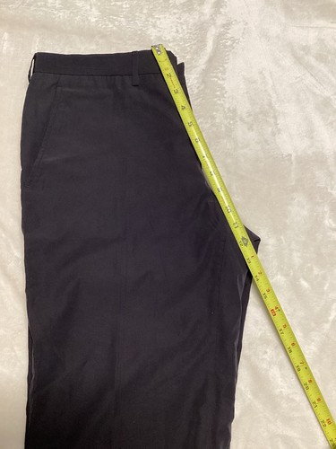 Prada Men’s Flat Front Button Fly Dress Pants Black Size 50R Made In Italy - Picture 9 of 15