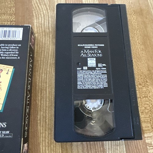 A Man for All Seasons VHS, Pre-owned, Very Good Condition, 1995 Columbia Tristar - Picture 7 of 8