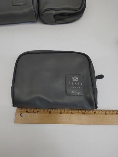 4x Vintage 80er Jahre British Airways First Class Ausstattungstaschen - Bild 8 von 8