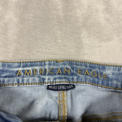American Eagle Next Level Flex Skinny Jeans Mens Size 31x30 (31x29) Denim - Picture 7 of 12