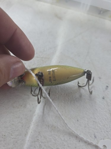 Millsite River Runt Perücke Wag Vintage Köder Holzköder - Bild 4 von 7