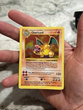 Charizard Holo Card 004/102 Base Set, Shadowless, Ungraded. Hp/dam