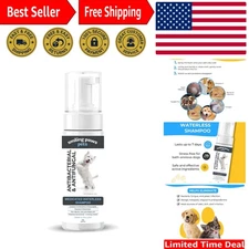 Medicated Waterless Dog Shampoo - Up to 7 Days of Protection, Easy Application