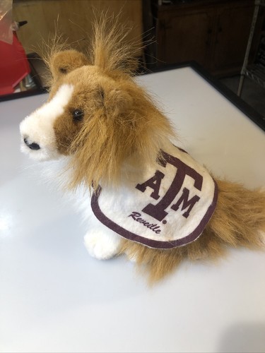 Texas A & M Aggies Hund Maskottchen Reveille 10" UNGLAUBLICHE PETABLES - Bild 5 von 7