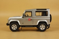 1:18 Kyosho LAND ROVER Defender 90 Indus silver NO.08901IS die cast model