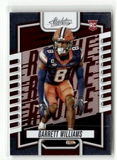 2023 Panini Absolute #179 Garrett Williams Retail RC