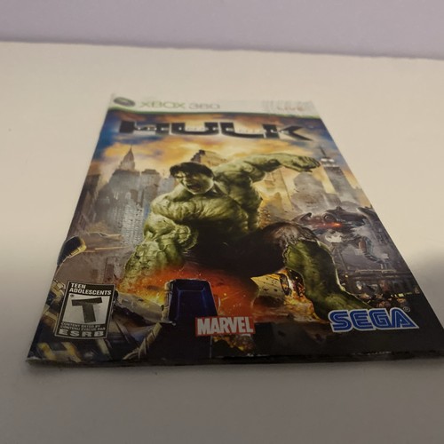 *Manual Only* The Incredible Hulk (Microsoft Xbox 360, 2008) - Picture 5 of 7