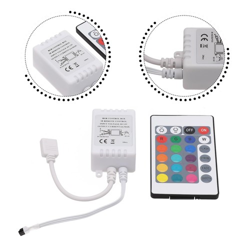 Smart LED Strip Light RGB Control Box für mühelose Lichteinstellungen - Bild 1 von 12
