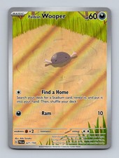 Paldean Wooper 221/193 Illustration Rare Paldea Evolved Pokemon Holo Near Mint on eBay
